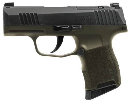 P365 Fortunate Son 9mm 3.1" OR Blk/ODG 2/10rd