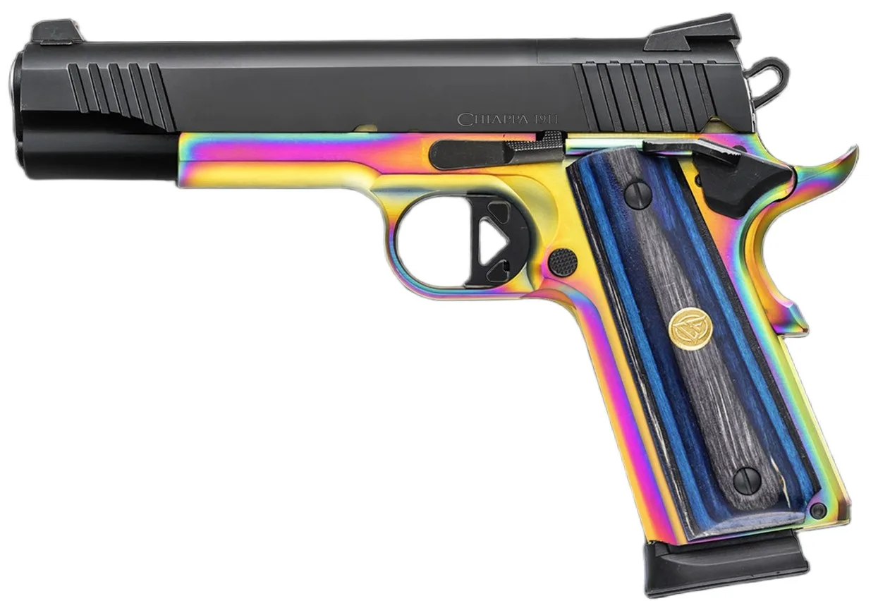 1911 Superior .45 ACP 5" Blk/Mix Blu Grp 2/8rd