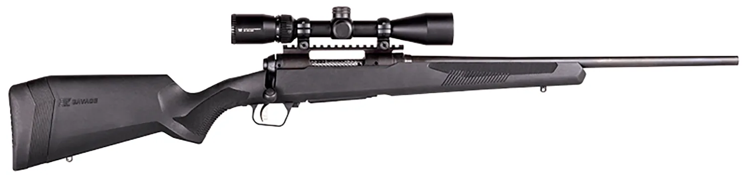 Savage Arms 57309 110 Apex Hunter XP 300 WSM 2+1 24", Matte Black Metal, Synthetic Stock, Vortex Crossfire II 3-9x40mm Scope