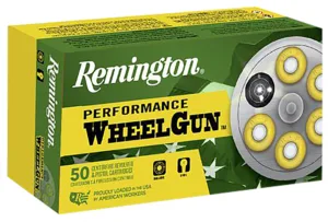 Remington Ammunition 22278 Performance WheelGun  38S&W 146gr Lead Round Nose 50 Per Box/10 Case
