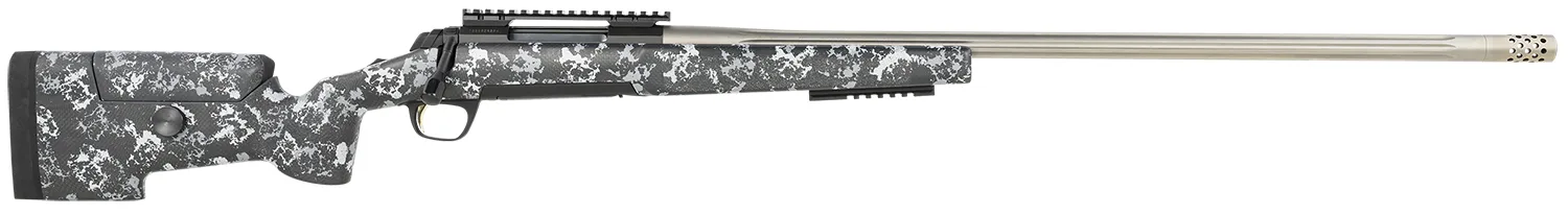 Browning 035451227 X-Bolt Target 7mm Rem Mag 3+1 26" Satin Gray/ 4.49" Fluted Barrel, Matte Blued Steel Receiver, Urban Carbon Ambush Camo/ Fixed McMillan A3-5 w/Adjustable Comb Stock, Right Hand