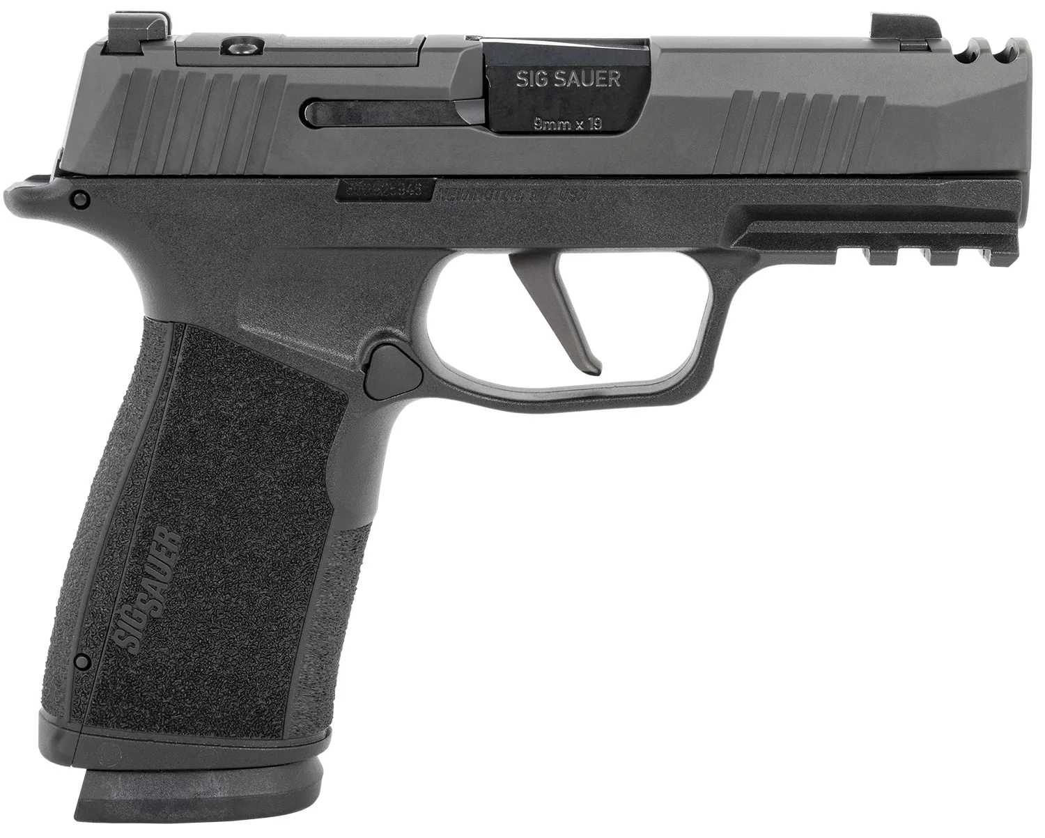 Sig Sauer 365XCA-9-COMP P365-XMACRO  9mm Luger 3.10" 17+1, Black, Steel Slide with Optic Cuts & Integrated Compensator, XRAY Sights