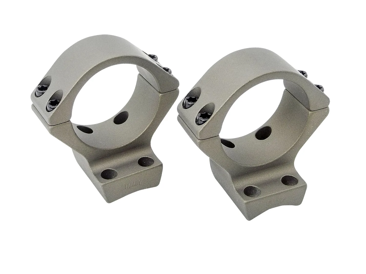 Talley SB740735 Scope Mount/Ring Combo  Smoked Bronze Cerakote 30mm Tube Fits X-Bolt Medium Rings