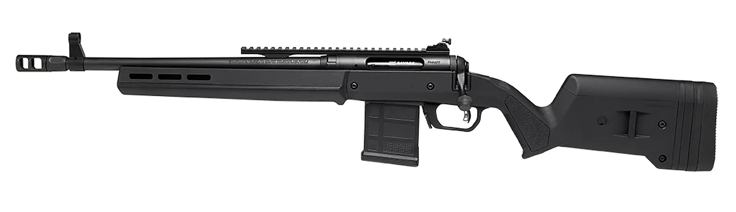 Savage Arms 58182 110 Scout Full Size 300 Blackout 10+1 16.50" Matte Black Threaded Barrel, Picatinny Rail Carbon Steel Receiver, Black Magpul Hunter Synthetic Stock Left Hand