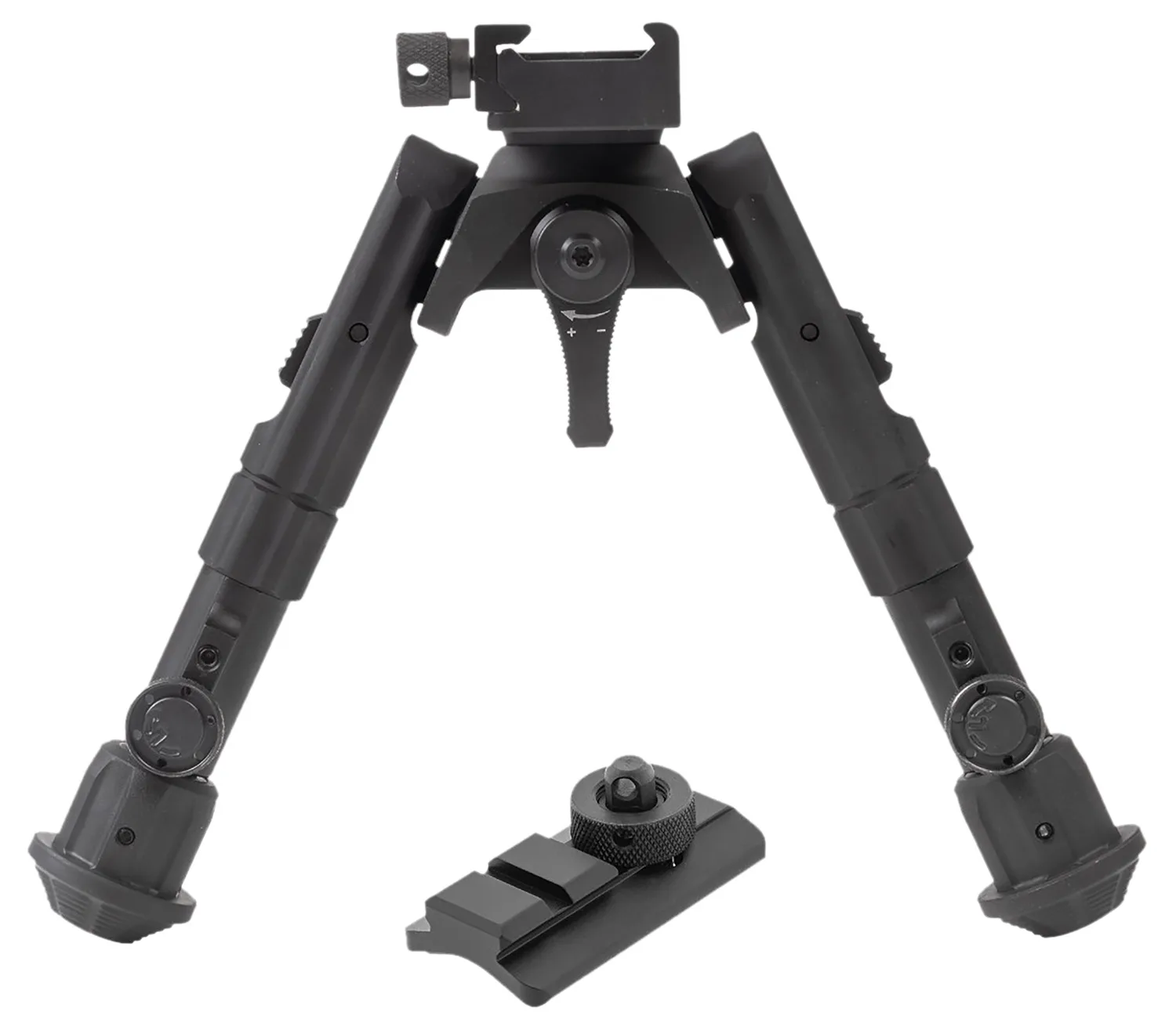 Leapers TLBP02B Recon 360 Matte Black Anodized 5.60-7.20" Aluminum