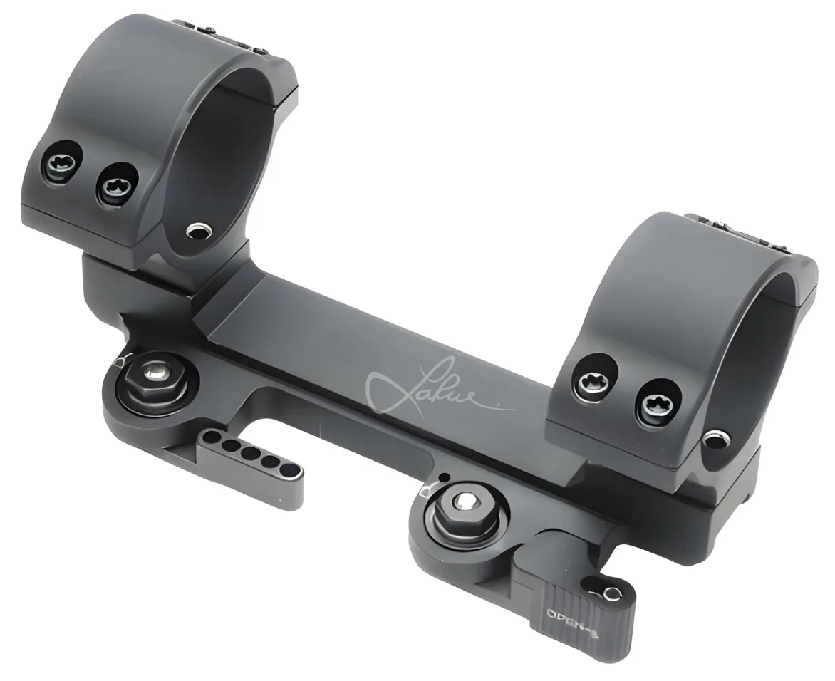 Larue Tactical LT913193034 In Line  Black 34mm Tube 0 MOA