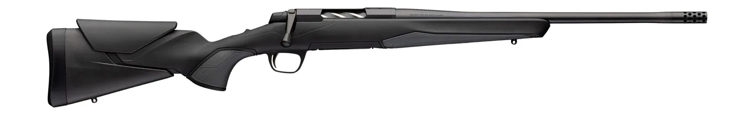 Browning 036131224 X-Bolt 2 Hunter SPR 270 Win 4+1 18" Matte Blued Threaded Barrel & Steel Drilled & Tapped Receiver, Matte Black Adj Vari-Tech Synthetic Stock, Right Hand