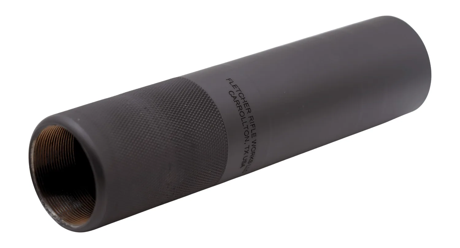 Fletcher Rifle Works PERM30TIBLK Permian 30Cal 1.62" Black Titanium 1.375"x24