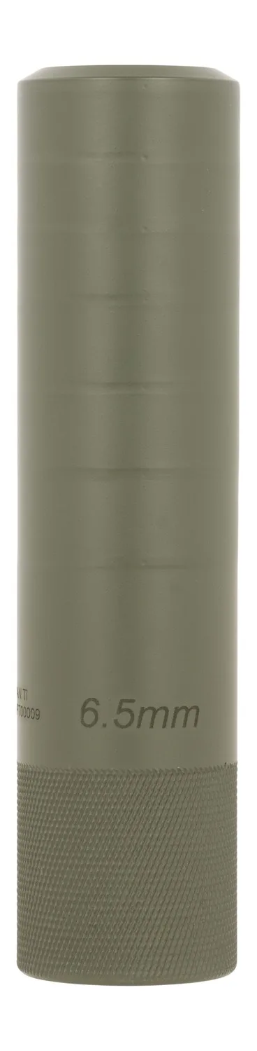 Fletcher Rifle Works PERM65TIODG Permian 6.5mm 1.62" OD Green Titanium 1.375"x24