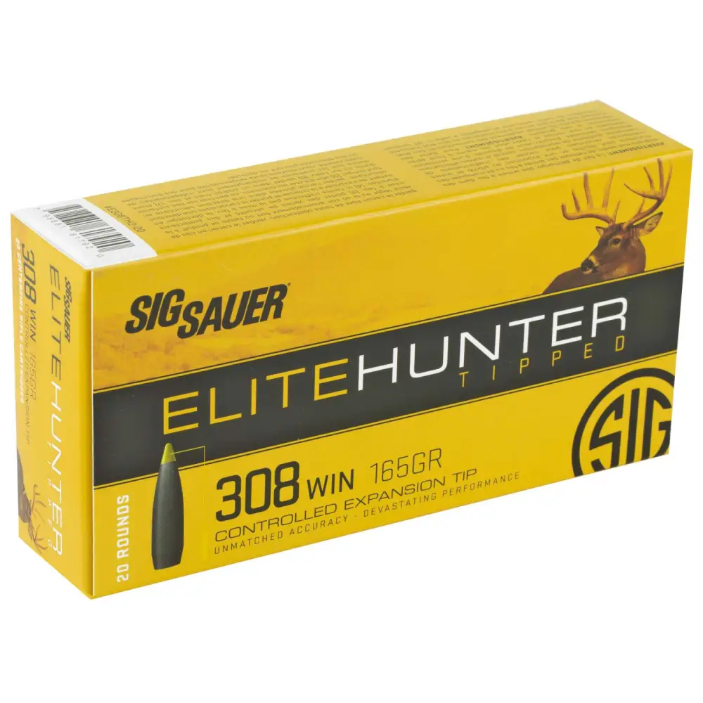 SIG SAUER ELITE HUNTER 308WIN 165GR 20RD BX