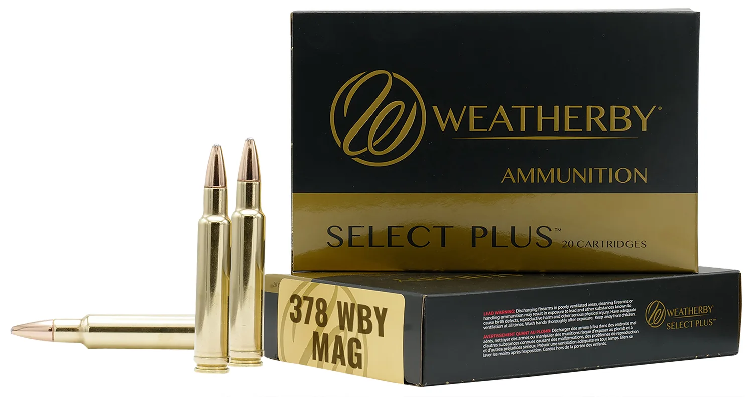 Weatherby B378270TSX Select Plus 378WthbyMag 270gr Barnes TSX Lead Free 20 Per Box/10 Case