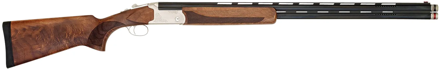TriStar 35425 TT-15 Sporting O/U 12 Gauge 2rd 3" 30" Vent Rib & Ported Barrel Silver Rec Semi-Gloss Turkish Walnut Stock Right Hand (Full Size) Includes 5 Extended MobilChoke