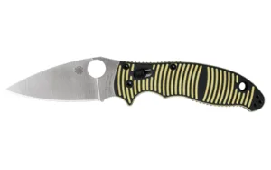 SPYDERCO MANIX 2 SALT 3.37" YLW/SLV