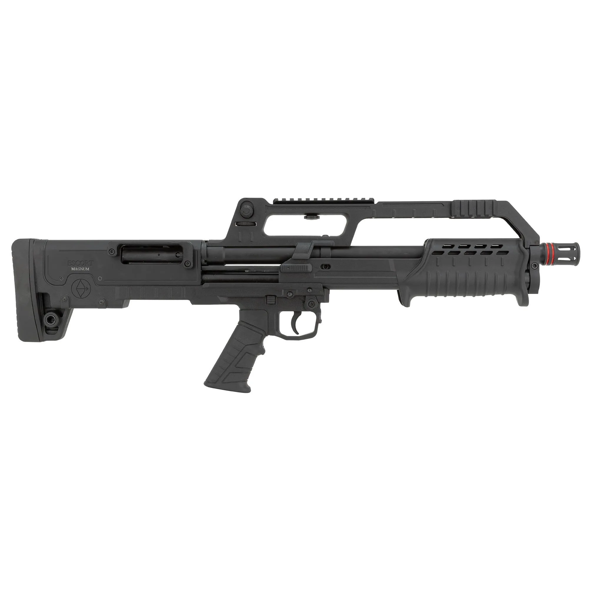 Escort BullTac Pump Shotgun 12ga 3" Chamber 5rd Capacity 18" Barrel Black Picatinny Rail