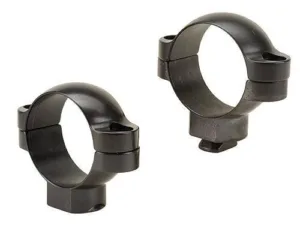 Leupold 2-Piece STD Windage Adjustable Steel Rings 30mm High Gloss