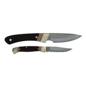 Old Timer Fixed and Folder Knife Combo 2/ct