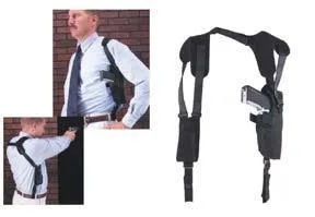 Uncle Mike's Pro-Pak Horizontal Shoulder Holsters Fits 4.5-5.5" Large Autos