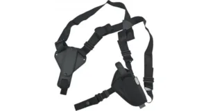 Uncle Mike's Plain Black Nylon Shoulder Holster 8700 AM#0
