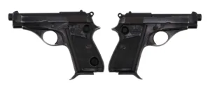 BERETTA M70 SURPLUS 32ACP PISTOL BLUED, BUTTON SAFETY, A GRADE C&R