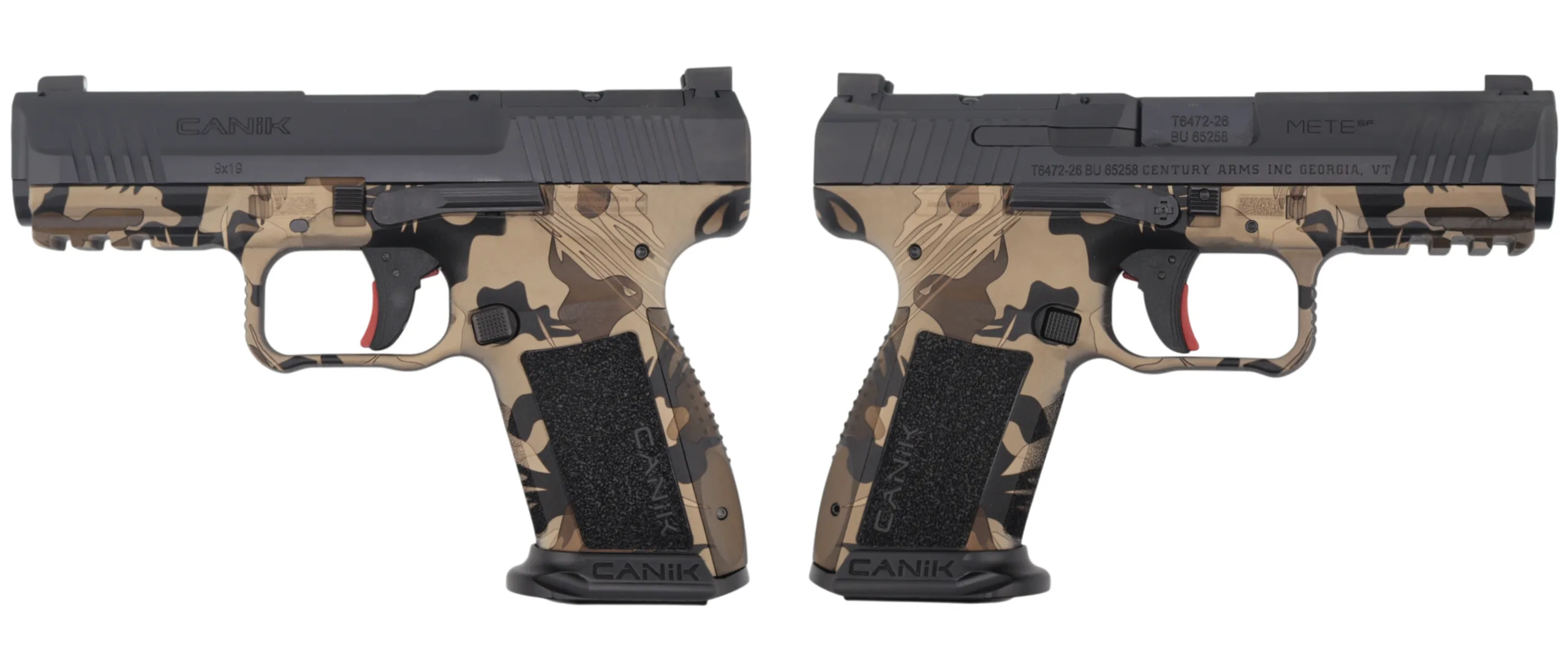 CANIK METE SF ONE SERIES 9MM RHODESIAN TAN PSTL 4.19 BRL 1-15RD MAG