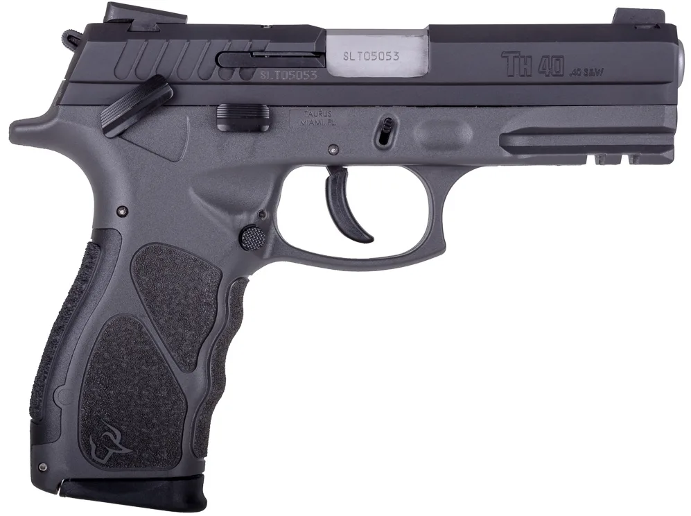 TAURUS TH40 40S&W BLK/GRAY 4.3" 15+1#