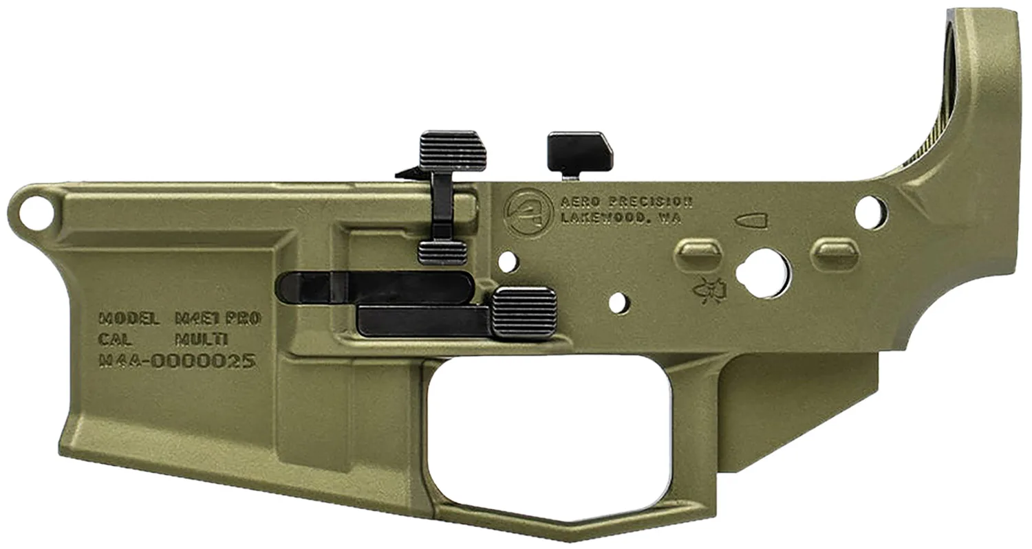 Aero Precision  Pro Lower Receiver M4E1 Compatible w/ AR15 Components and Magazines