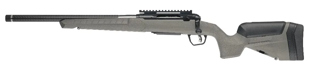 Savage Arms 32956 110 Carbon Hunter 308 Win 18" Flat Dark Gray Synthetic Stock, Left Hand