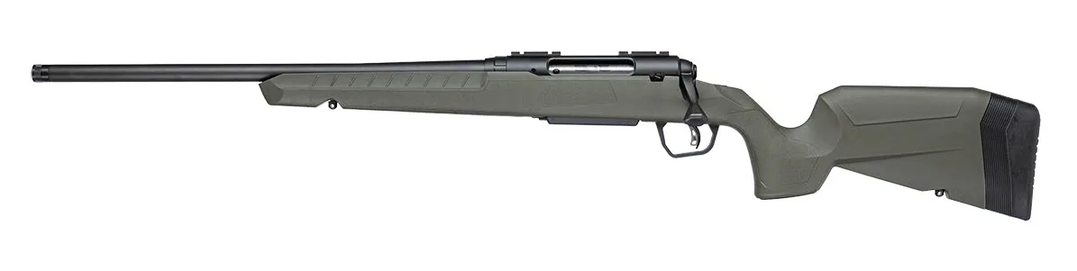 Savage Arms 33146 Axis 2 30-06 Springfield 4+1 20" Matte Black Carbon Steel Threaded Barrel, Drilled & Tapped Receiver, OD Green Fixed w/Pistol Grip Synthetic Stock, Left Hand