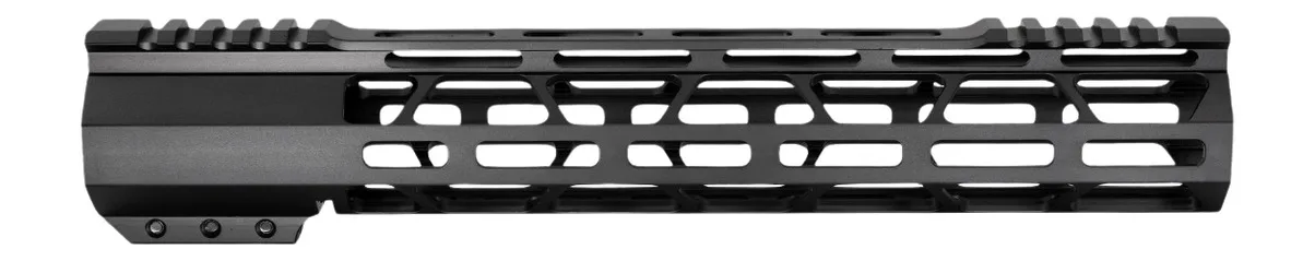 JE MACHINE PS-223MLK12JBLK 12" AR15 MLOK SLIM HGRD
