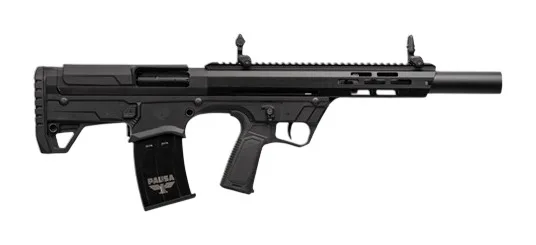 Panzer Arms PABP12BPSBLK BP12 Gen3 12 Gauge Semi-Auto 3" 5+1 18.50" Black Barrel, Black Aluminum/Polymer Receiver w/Picatinny Rail, M-LOK Handguard, Black Adj Cheekrest Polymer Stock, Black Polymer Gr