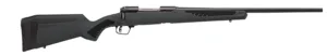Savage Arms 57062 110 Hunter Full Size 204 Ruger 4+1 22" Matte Black Button-Rifled Barrel, Matte Black Drilled & Tapped Carbon Steel Receiver, Adj AccuStock Matte Gray Synthetic Stock, Right Hand
