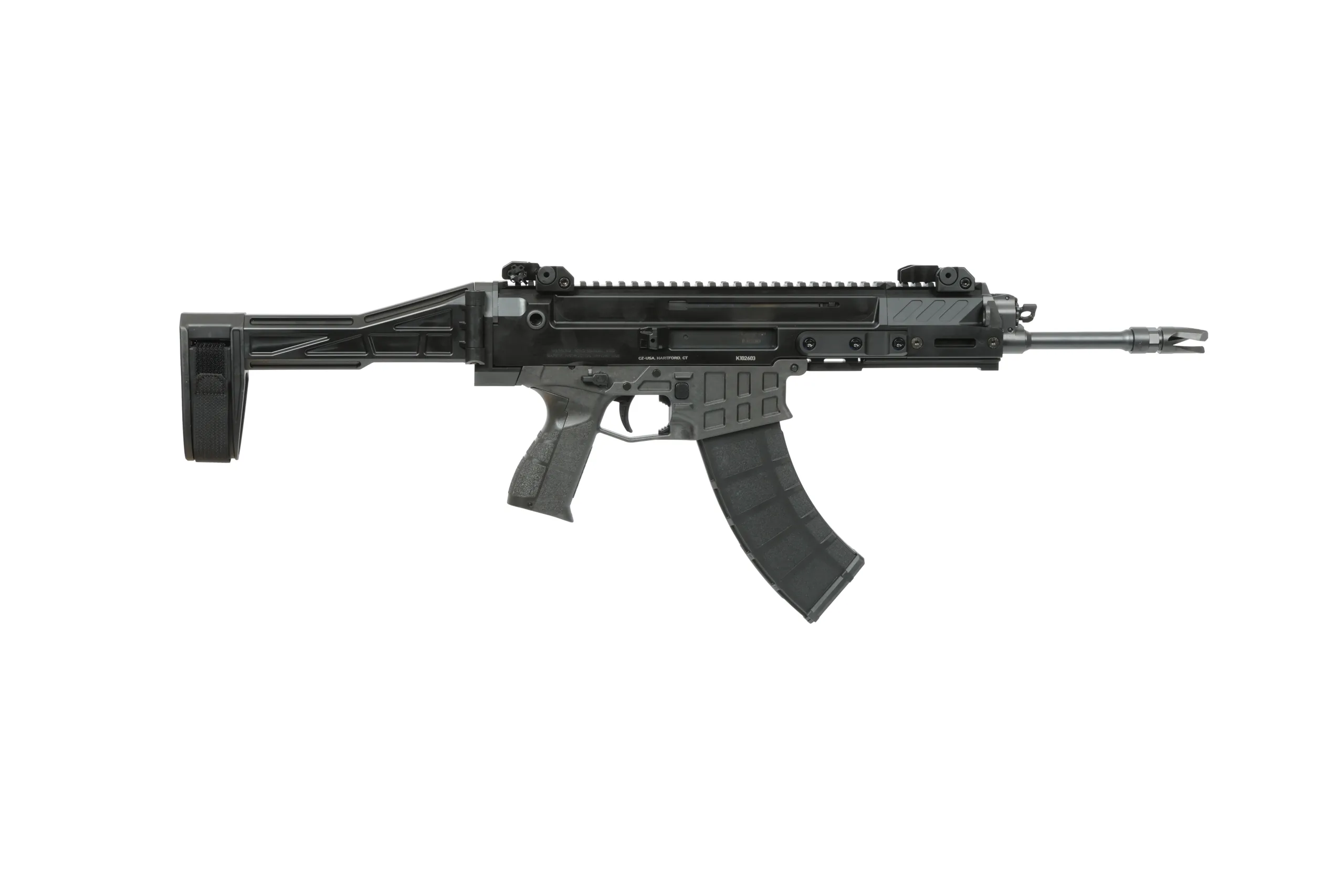 CZ BREN 2 MS PIST 7.62X39 11" SB