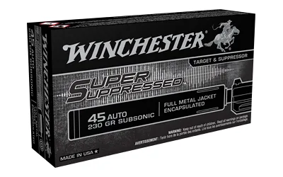WIN SPR SUP 45ACP 230GR FMJ 50/500
