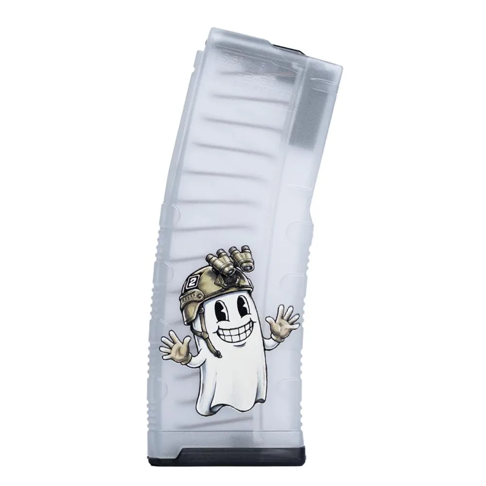 Amend2 Glow-In-The-Dark Tactical Ghost AR-15 Mod-C Rifle Magazine 5.56/.223 30/rd