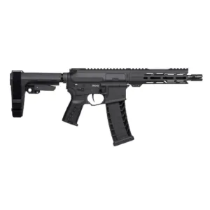 CMMG Banshee MK4 Fixed Ejector Handgun 9mm Luger 30rd Magazine 8" Barrel RipBrace Armor Black