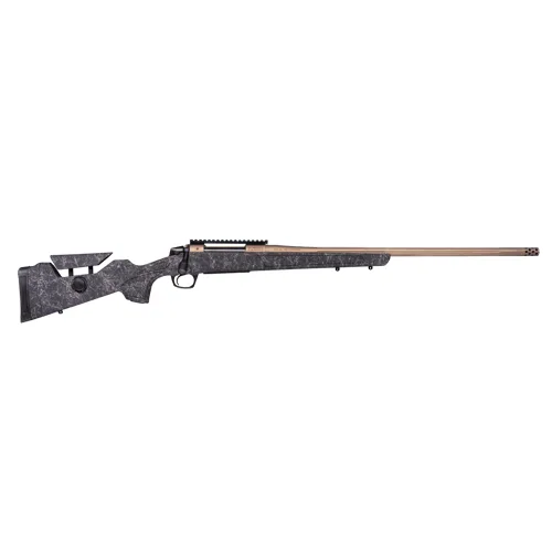 CVA Cascade LR Hunter Rifle .300 PRC 3rd Magazine 26" 5/8x24 Threaded Barrel Black with Smoke Bronze Web