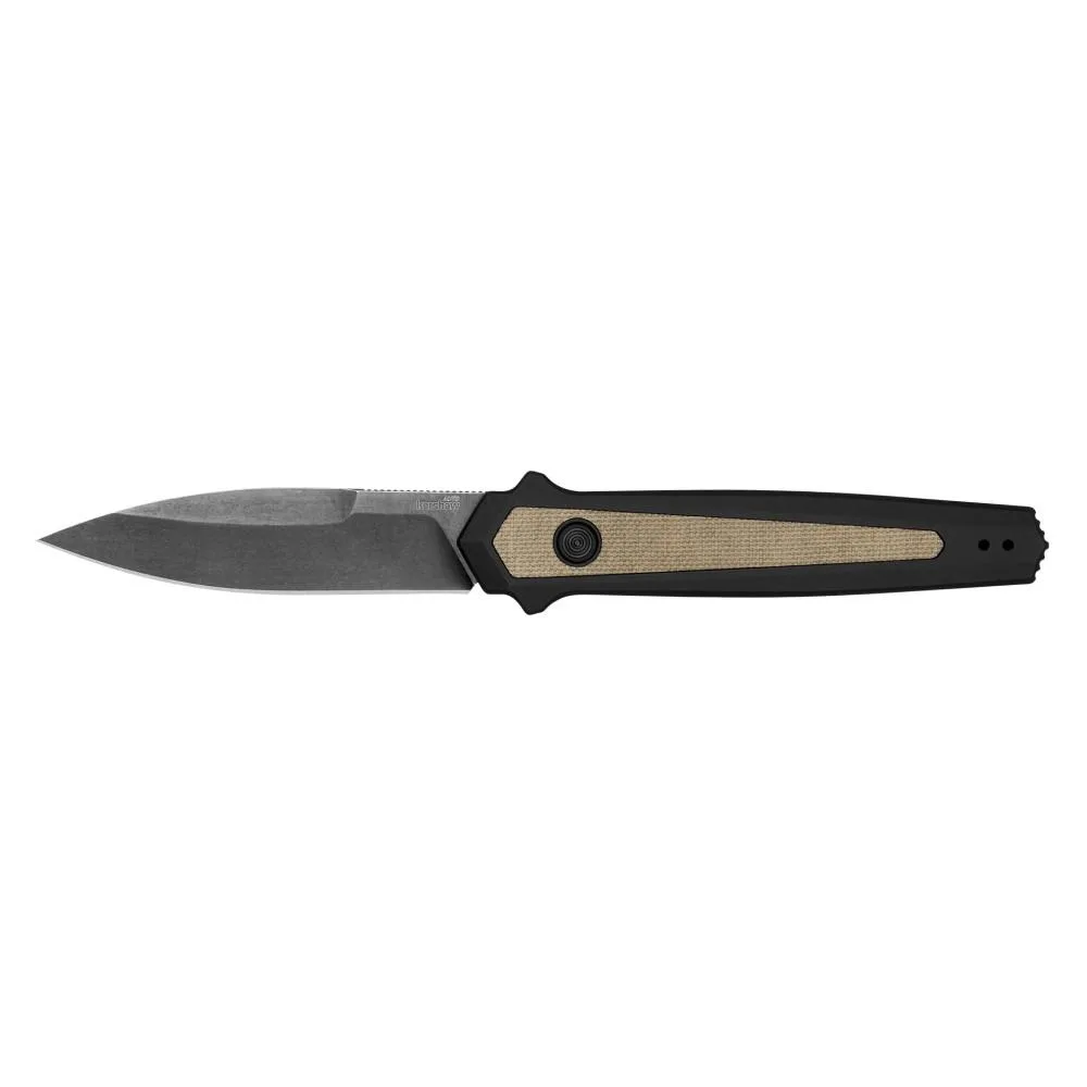 Kershaw Launch 15 Automatic Folding Knife 3-1/2" Spear Point Blade Black