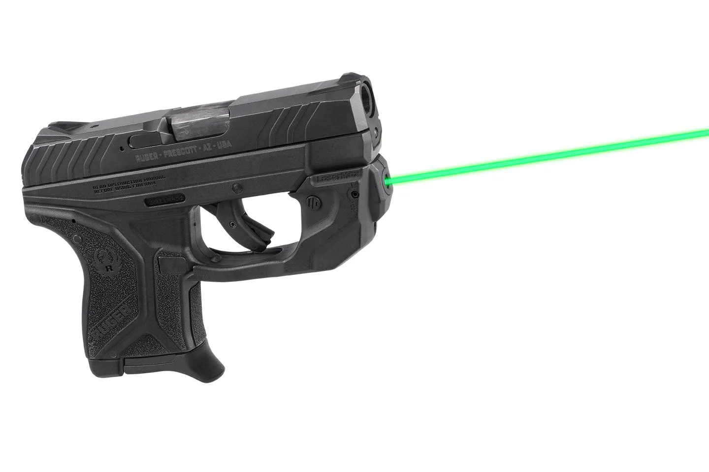 CenterFire Laser w/GripSense for Ruger LCP2 Green