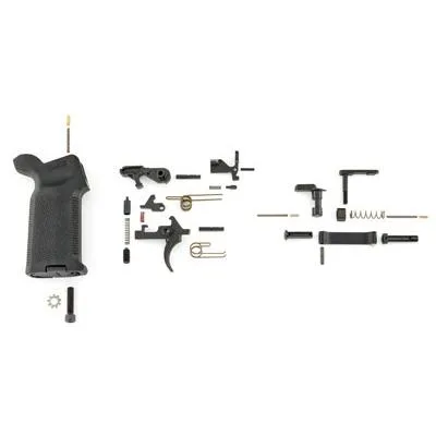 Ruger AR Lower Parts Kit with Elite 452 Trigger and Magpul MOE K2 Grip