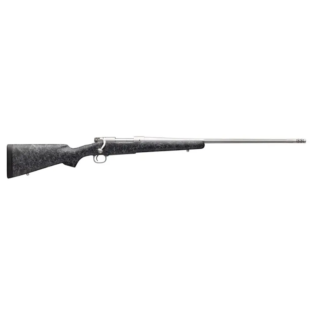 Winchester Model 70 Extreme Weather Rifle .264 Win Mag 3rd Magazine 26" 9/16x24 Threaded Barrel Black and Stainless Steel