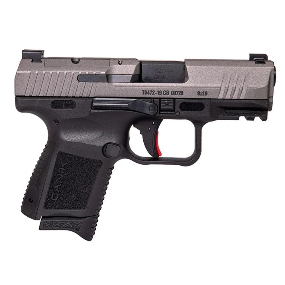 DEMO Canik TP9 Elite SC 9mm Luger 12rd Magazine 3.5" Barrel Tungsten Slide/ Black Grip