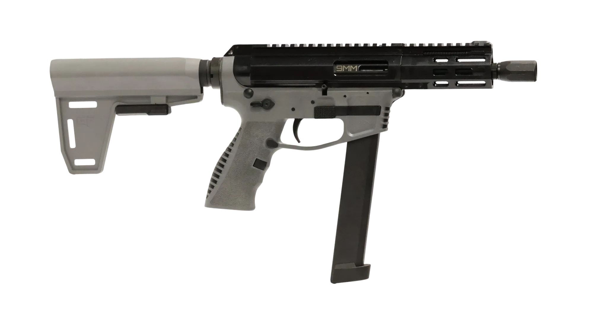 GFORCE ARMS JAWBONE 9MM 5" BRL 33+1 RD MAG TACTICAL GRAY ORION EXCLUSIVE