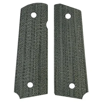GOVERNMENT GRIPS, SLIM, BLAST BLACK CANVAS