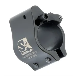 AR-15 CLAMP ON ADJUSTABLE GAS BLOCK .625'' BLACK