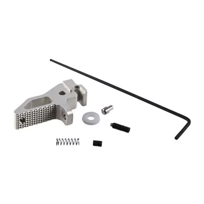 ''VICTORY'' TRIGGER FOR THE SW22 VICTORY - SILVER - TEXTURED
