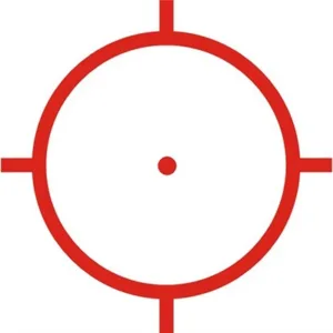 XPS2-0 HOLOGRAPHIC 68 MOA RING 1 MOA RED DOT RETICLE GRAY