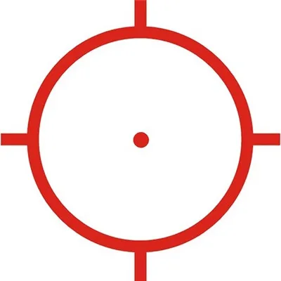 XPS2-0 HOLOGRAPHIC 68 MOA RING 1 MOA RED DOT RETICLE GRAY