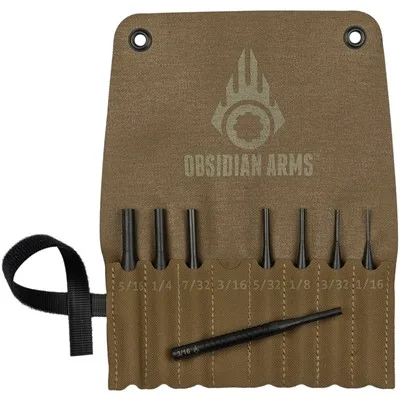 STANDARD DRIVE PIN 8 PIECE PUNCH SET