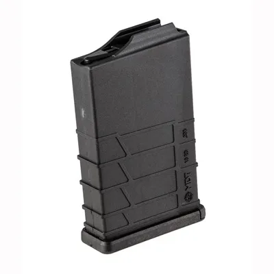 308 SHORT ACTION AICS 10RD POLYMER MAGAZINE, BLACK