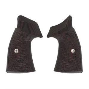 S&W K/L FRAME TAC DIAMOND, SQUARE BUTT, BLACK CHERRY